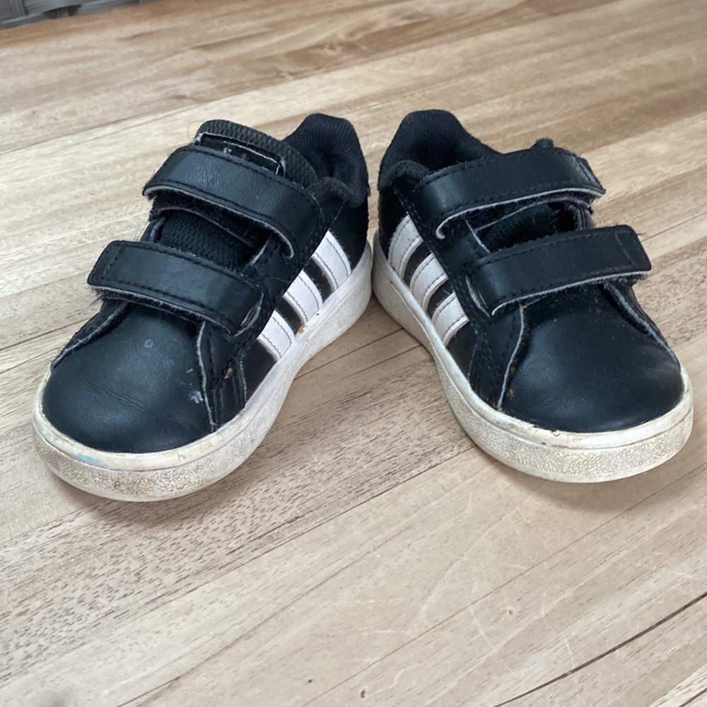 Adidas sneakers.